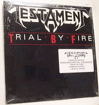 Testament Lyrics Trial By Fire
