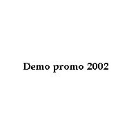 Promo CD 2002
