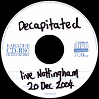 Live Nottingham 20 Dec 2004
